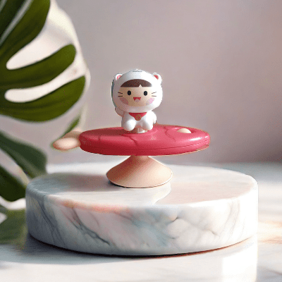 Jouet pour Bébé - AeroSpin™ - Chaton