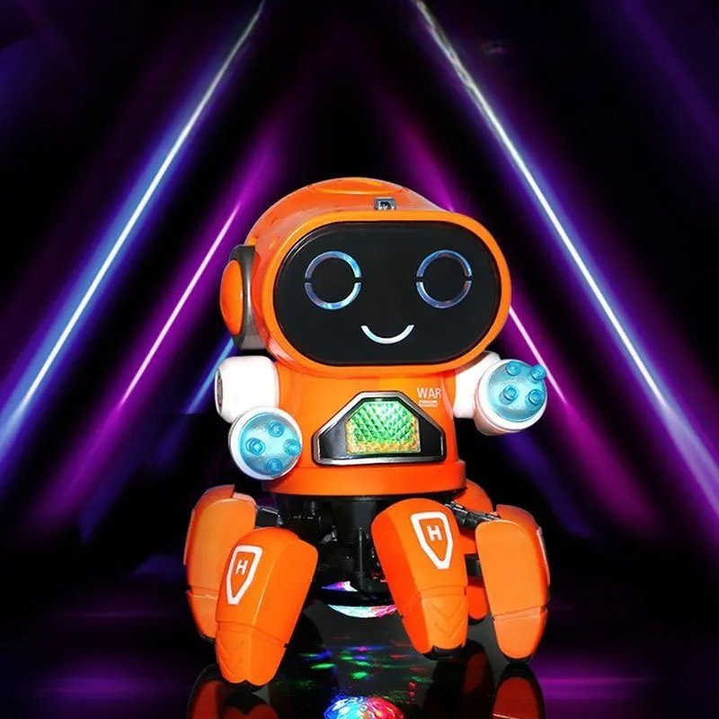 Jouet Robot - OctoDanceBot™ - Orange
