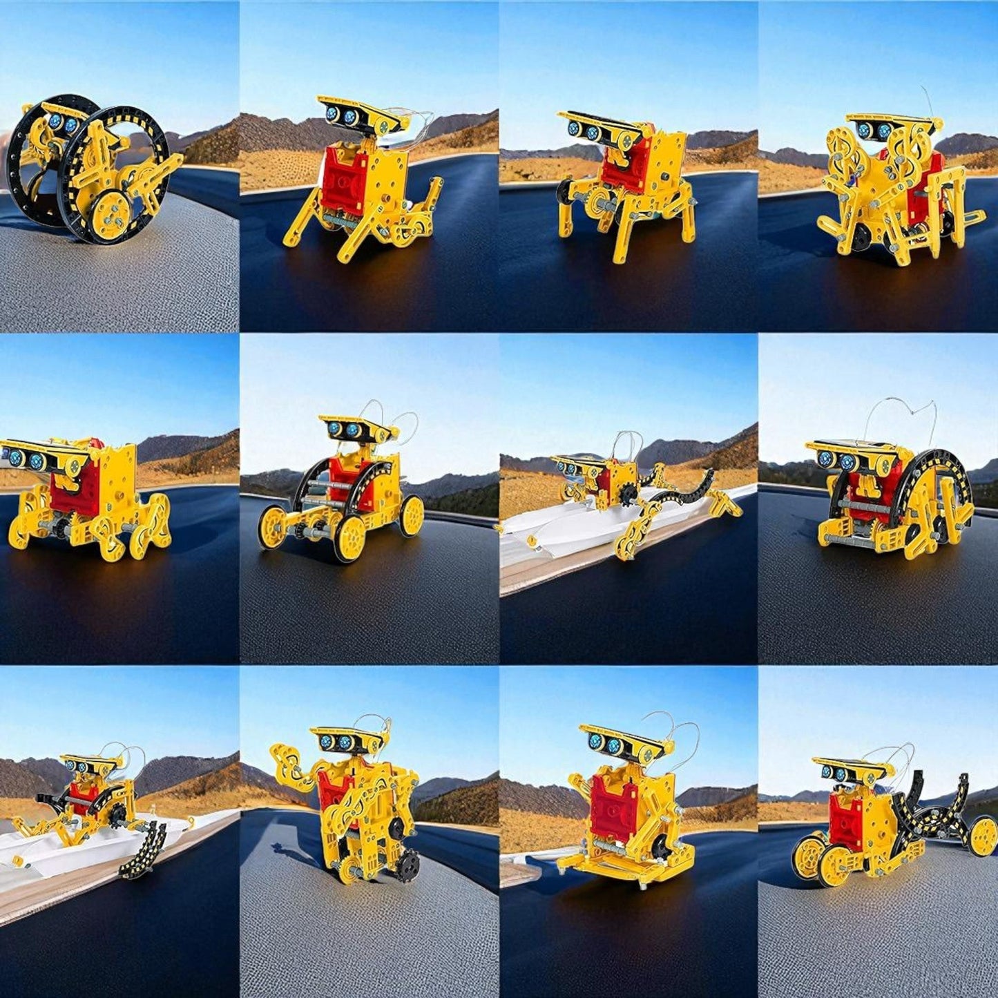 Jouet Robot - RoboLab™ - 12 en 1 Jaune