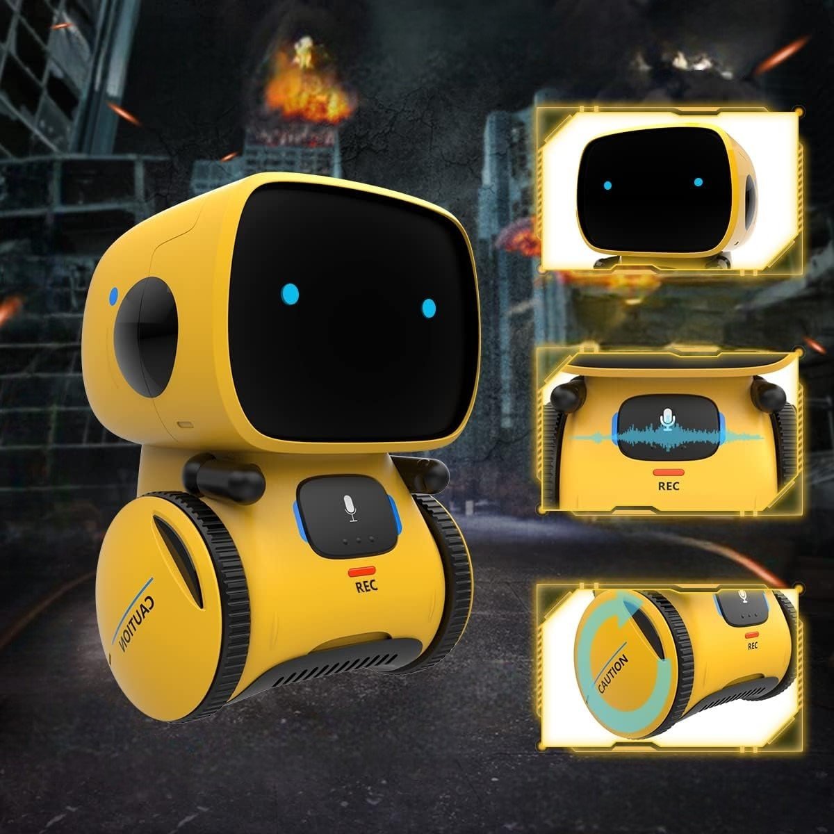 Jouet Robot - VoiceDanceBot™ - Jaune