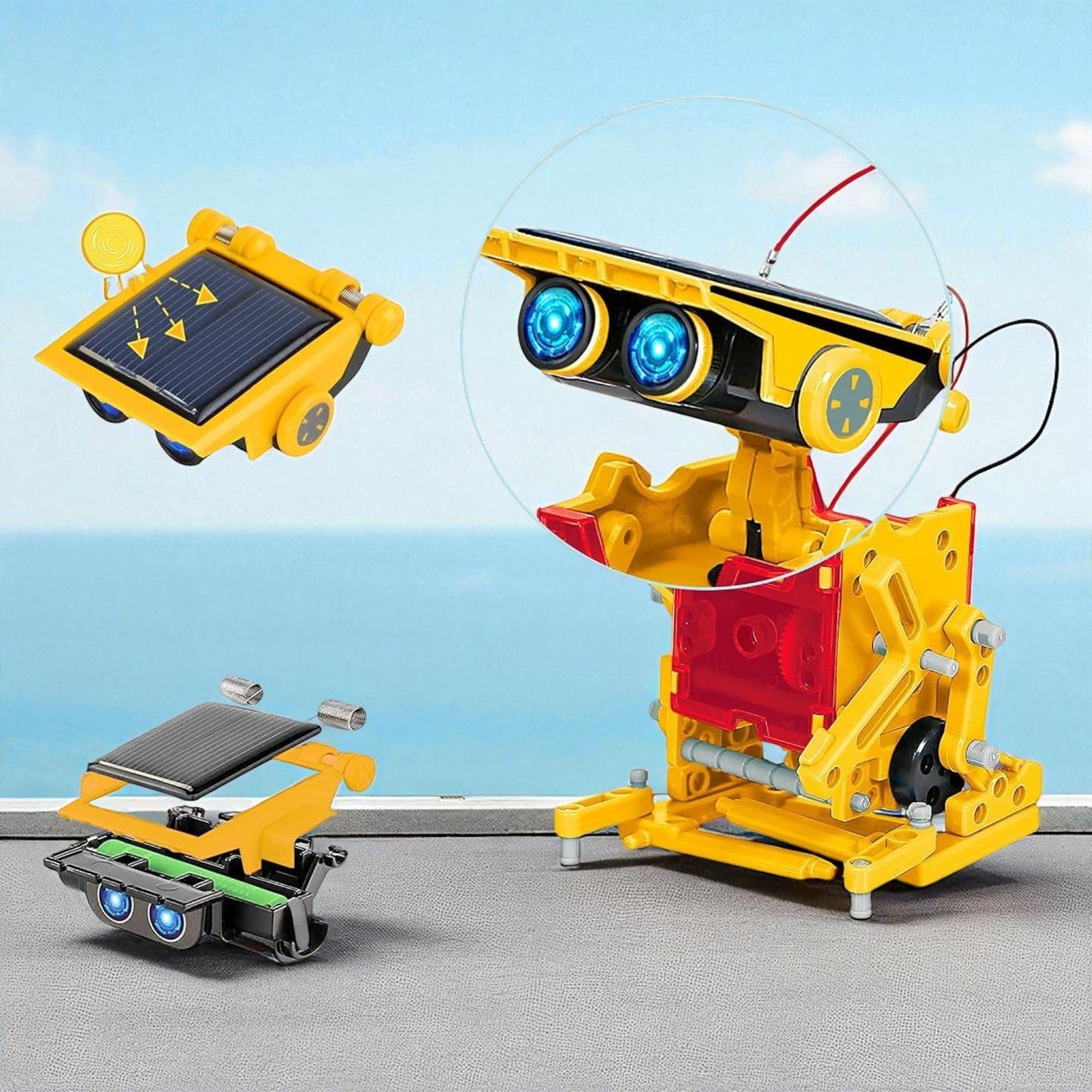 Jouet Robot - RoboLab™ - 12 en 1 Jaune