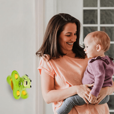 Jouet pour Bébé - AeroSpin™ - Grenouille