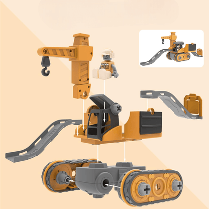 Jouet pour Enfant - TinyBuilder™ - Véhicule d'Ingénierie