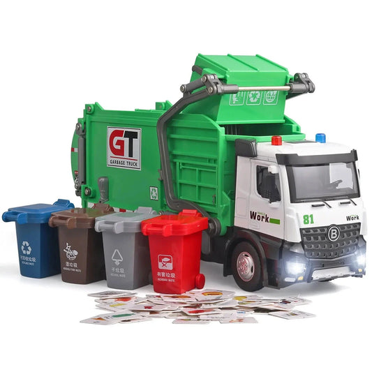 CAMION POUBELLE JOUET - BinBuddy™ - Vert